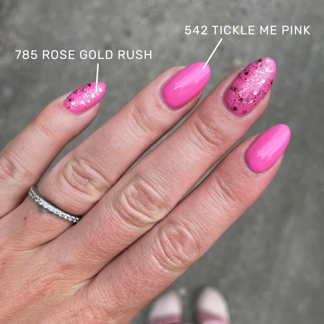 Gel Polish • 785 Rose Gold Rush (transparent) • 21FREE