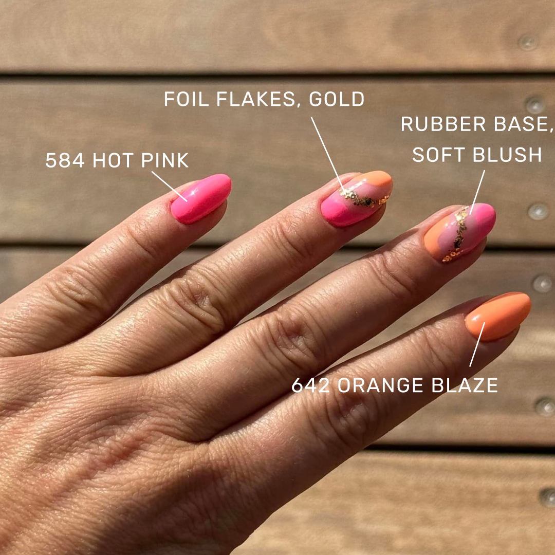 Metallic Foil Flakes • 4 pcs.