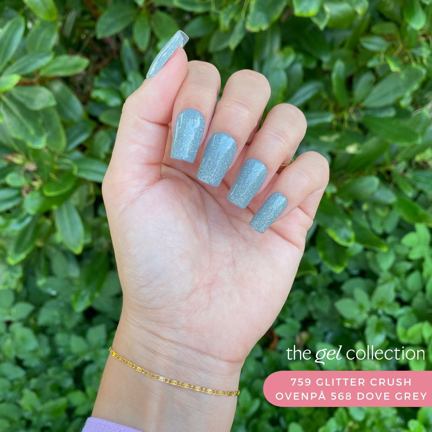 Gel Polish • 759 Glitter Crush (transparent) • 21FREE
