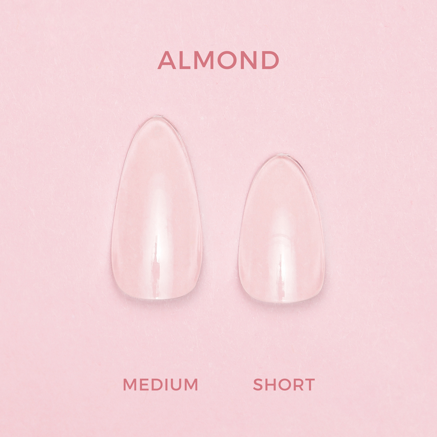 Soft Gel Press On Tipper • Almond Short (600 pcs)