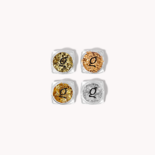Metallic Foil Flakes • 4 pcs.