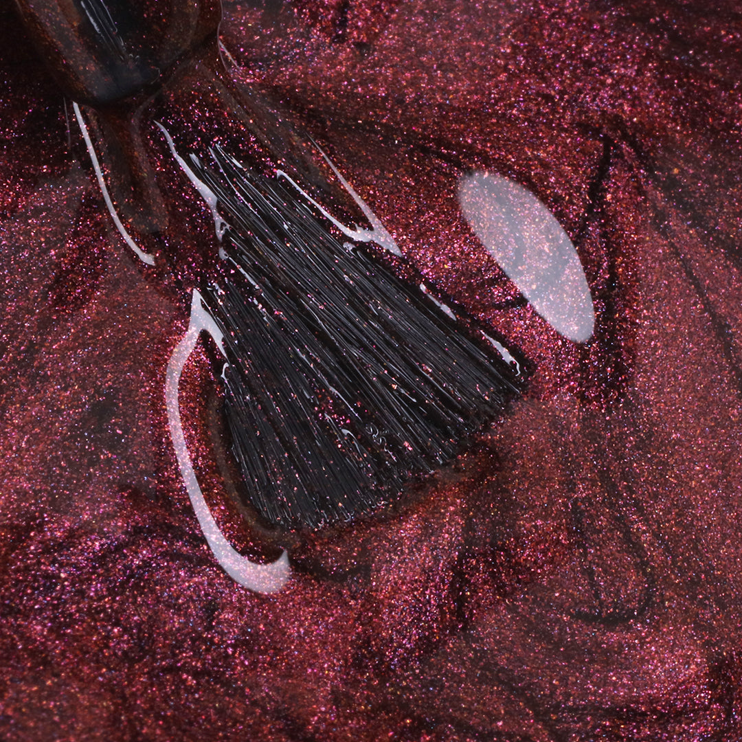 Gel Polish • 767 Brown Metallic (semi-transparent) • 21FREE