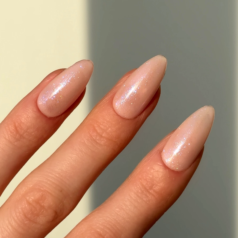 Top Coat No Wipe • Holographic Shimmer • 21FREE