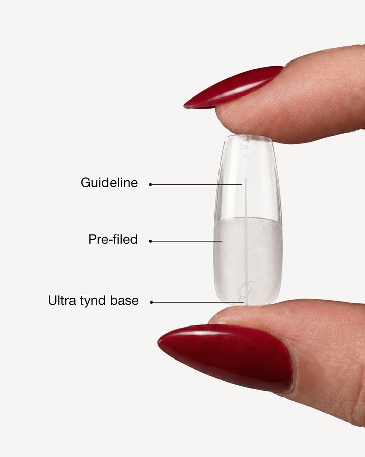 Gel Tips • Square Medium (360 pcs) • The Gel Collection