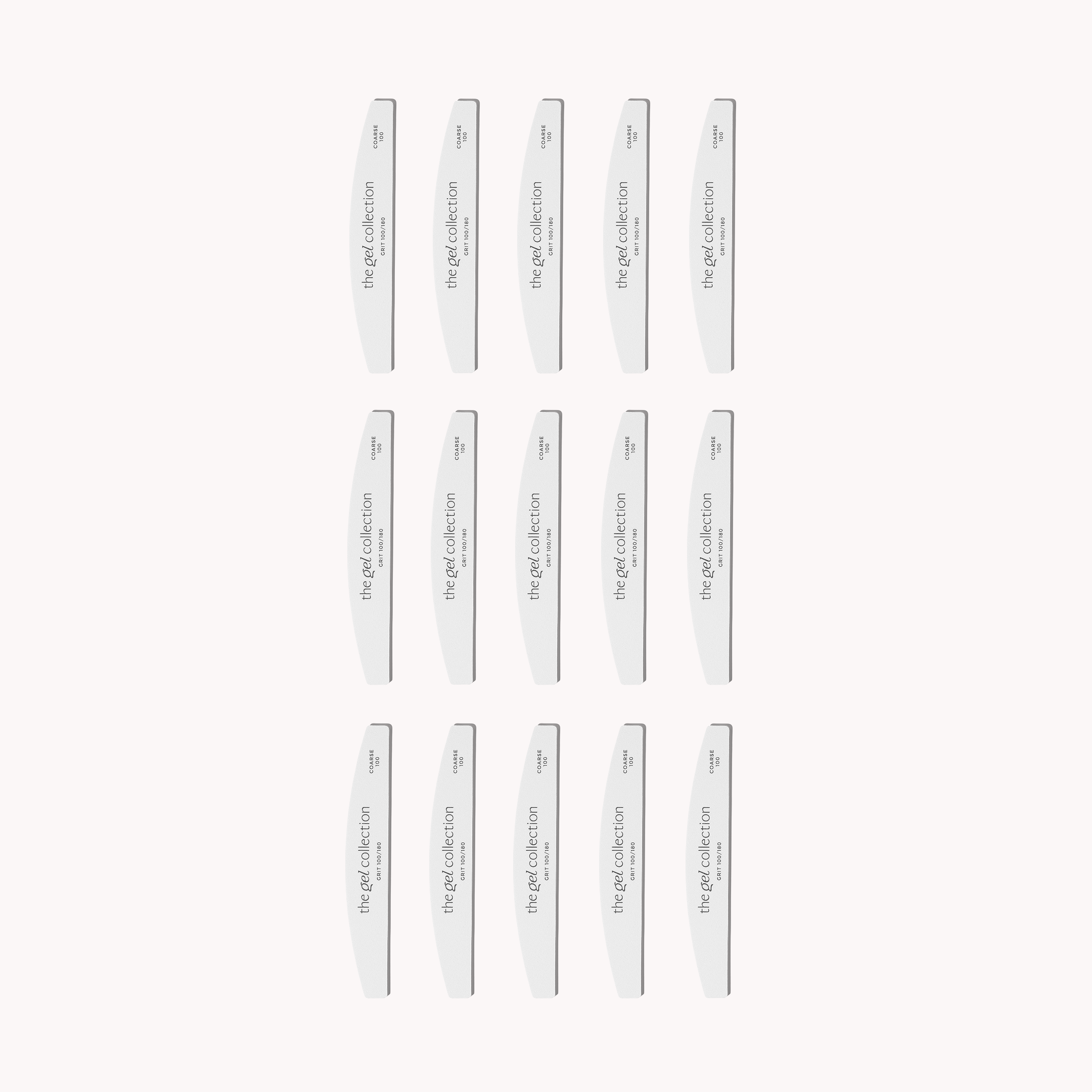 100/180 File Kit - 15 Pcs for Perfect Nails – Thegelcollection.com