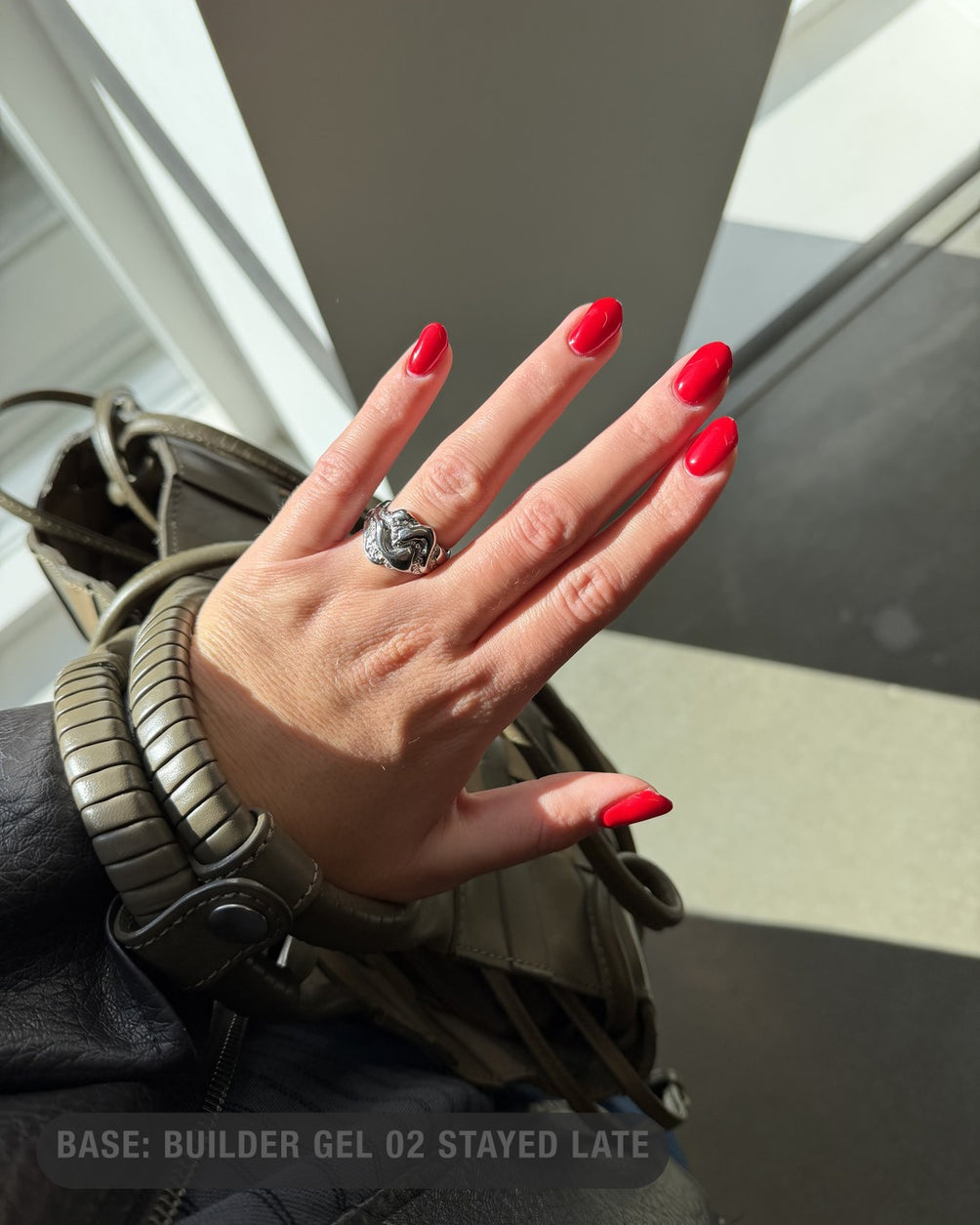 281 Say My Name over Builder Gel 02 Stayed Late – customer photo