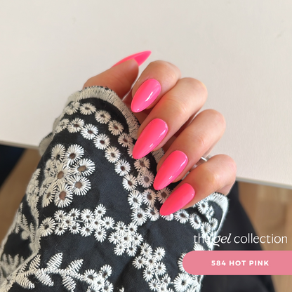 Gel Polish • 584 Hot Pink • 21FREE