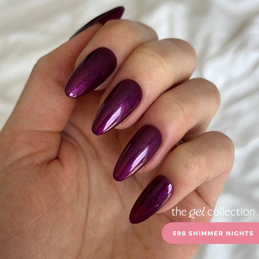 Gel Polish • 598 Shimmer Nights (semi-transparent) • 21FREE