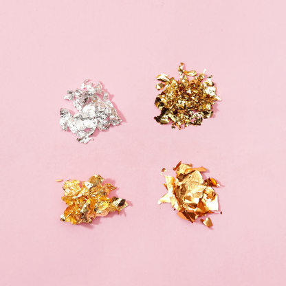 Metallic Foil Flakes • 4 pcs.