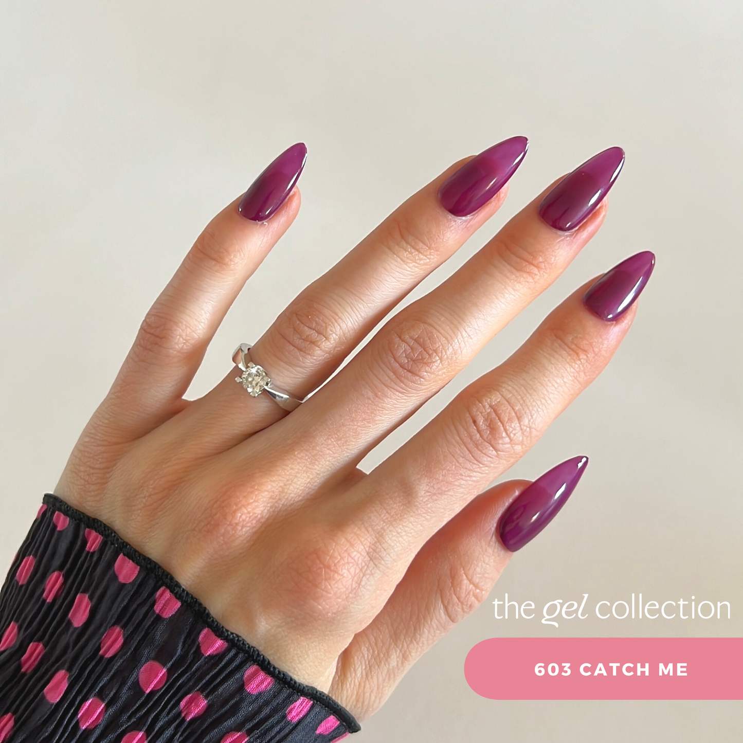 Gel Polish • 603 Catch Me (semi-transparent) • 21FREE