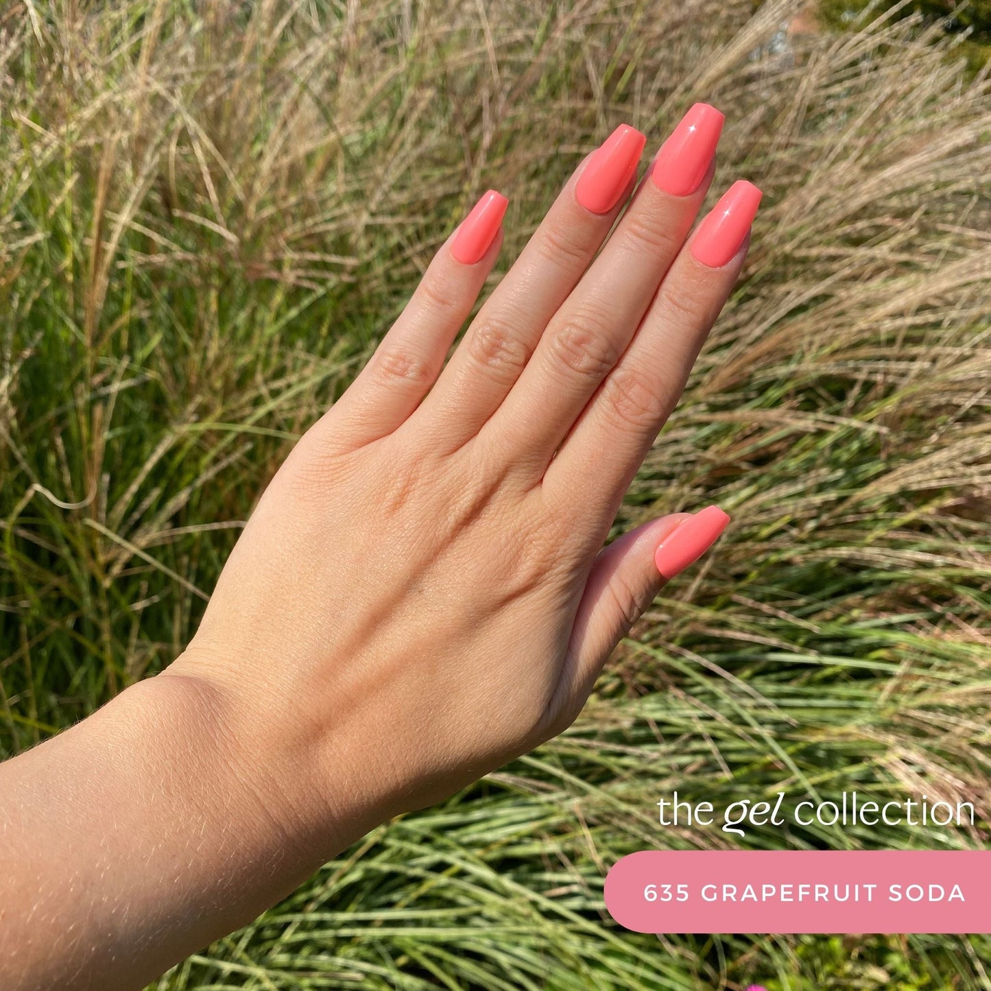 Gel Polish • 635 Grapefruit Soda • 21FREE