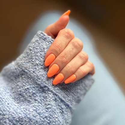 Gel Polish • 642 Orange Blaze (semi-transparent) • 21FREE