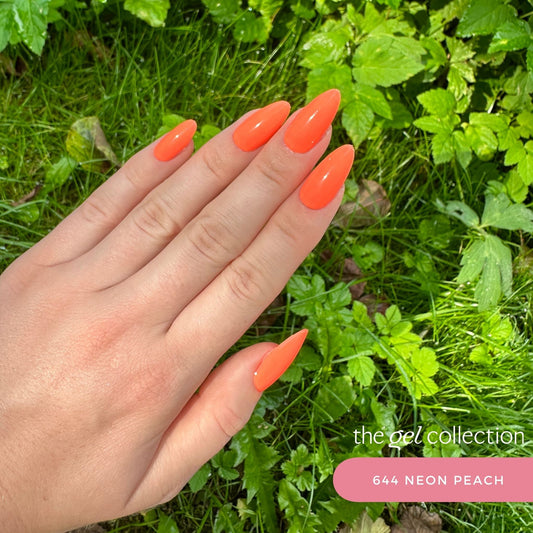 Gel Polish • 644 Neon Peach • 21FREE