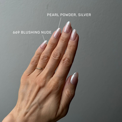 Gel Polish • 669 Blushing Nude (semi-transparent) • 21FREE