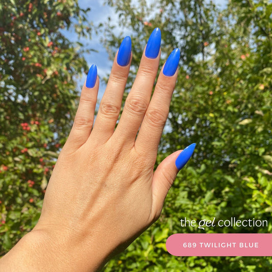 Gel Polish • 689 Twilight Blue (semi-transparent) • 21FREE