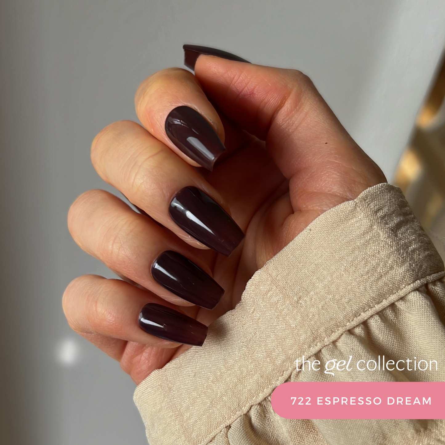 Gel Polish • 722 Espresso Dream • 21FREE