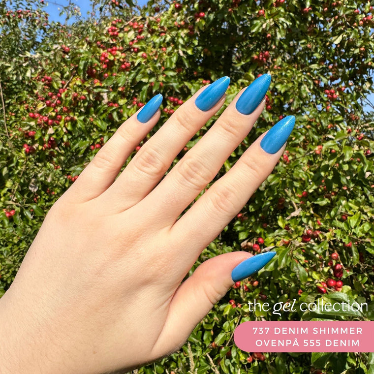 737 Denim Shimmer (semi-transparent)