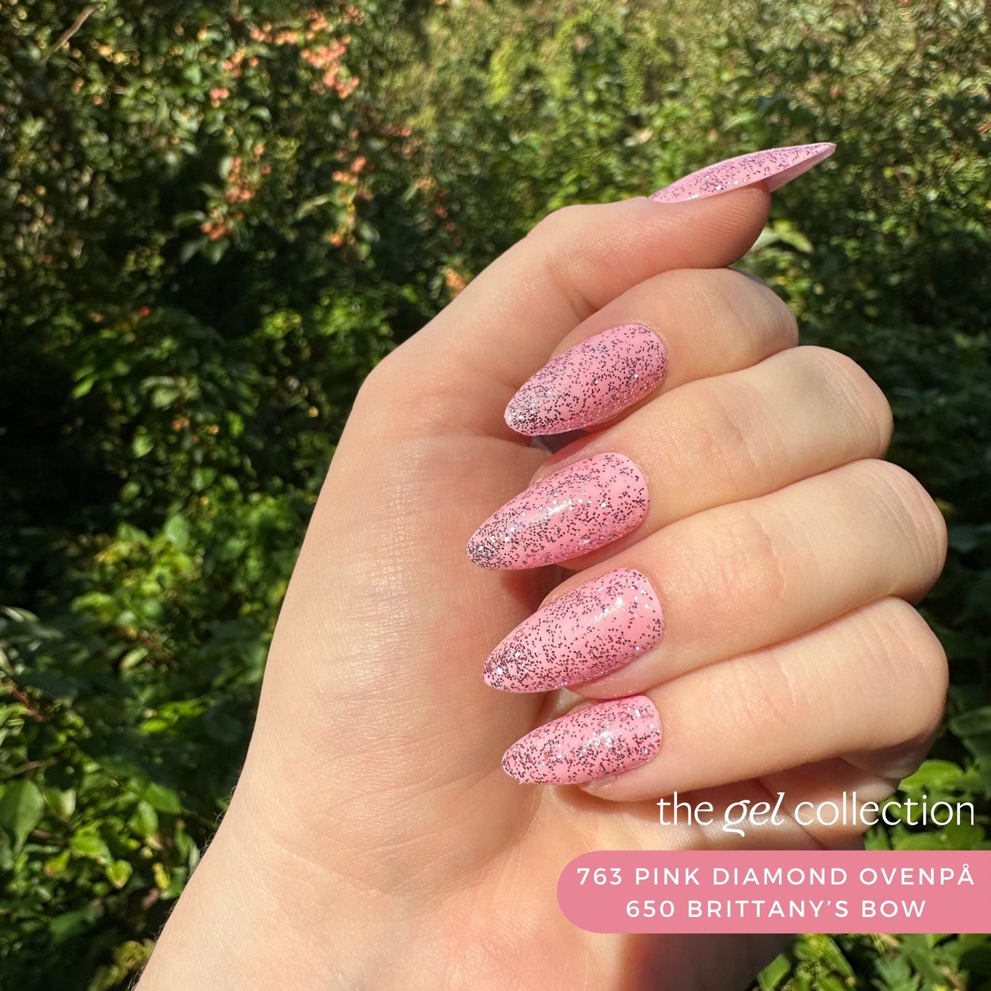 Gel Polish • 763 Pink Diamond (transparent) • 21FREE