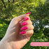 Gel Polish • 764 Sparkling Scarlet (semi-transparent) • 21FREE