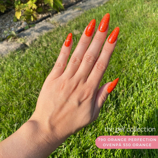 Gel Polish • 790 Orange Perfection (transparent) • 21FREE