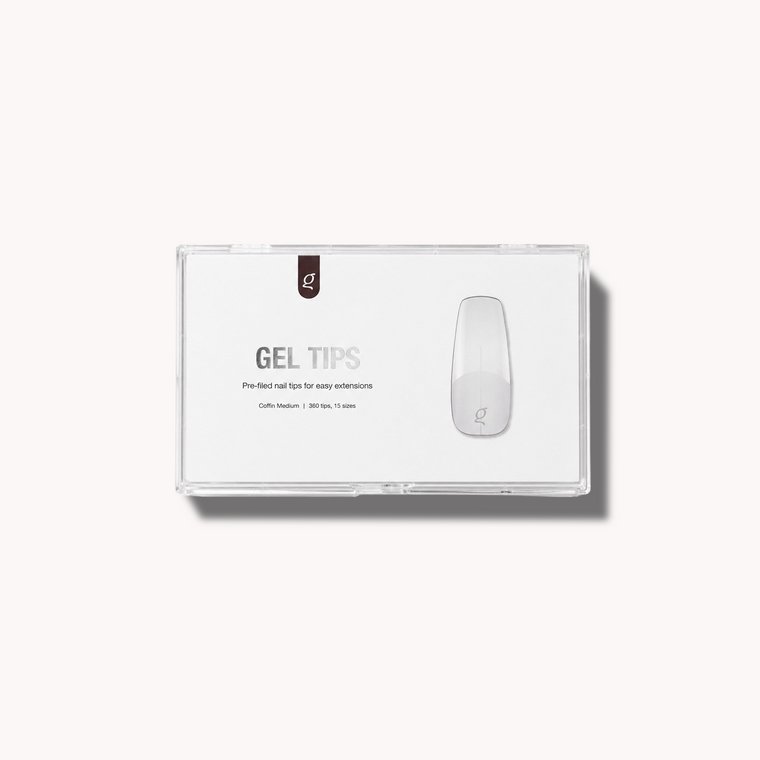 Gel Tips • Coffin Medium (360 pcs) • The Gel Collection