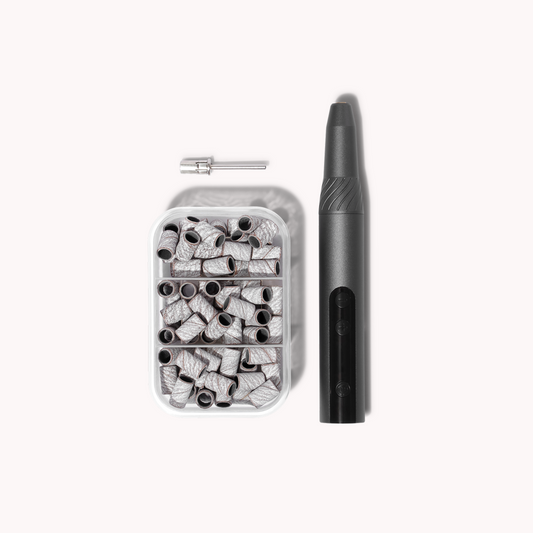 Drill Expert SMART™ Electric Nail File + Mandrel Bit and Sanding Bands