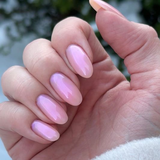 Gel Polish • 741 Pearl Pink Haze (transparent) • 21FREE