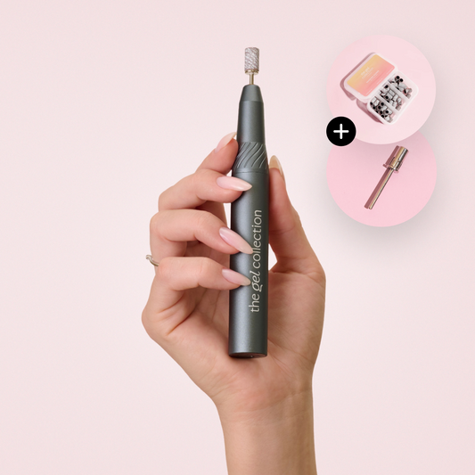 Drill Expert SMART™ Electric Nail File + Mandrel Bit and Sanding Bands