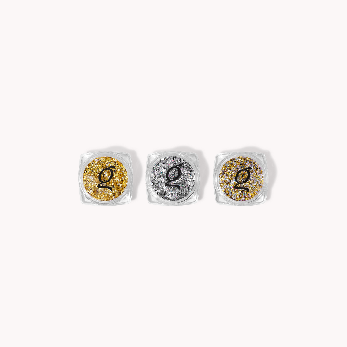 Hexagon Glitter • 3 pcs.
