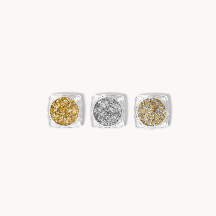 Hexagon Glitter • 3 pcs.