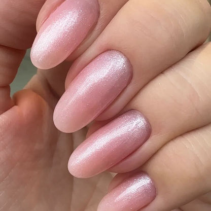 Gel Polish • 753 Baby Pink Shimmer (transparent) • 21FREE