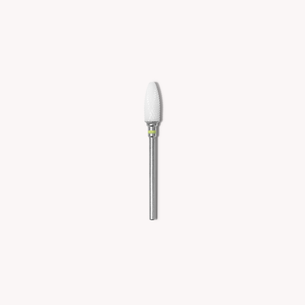 Ceramic Bit • Oval • Extra Fine Yellow • Two Way
