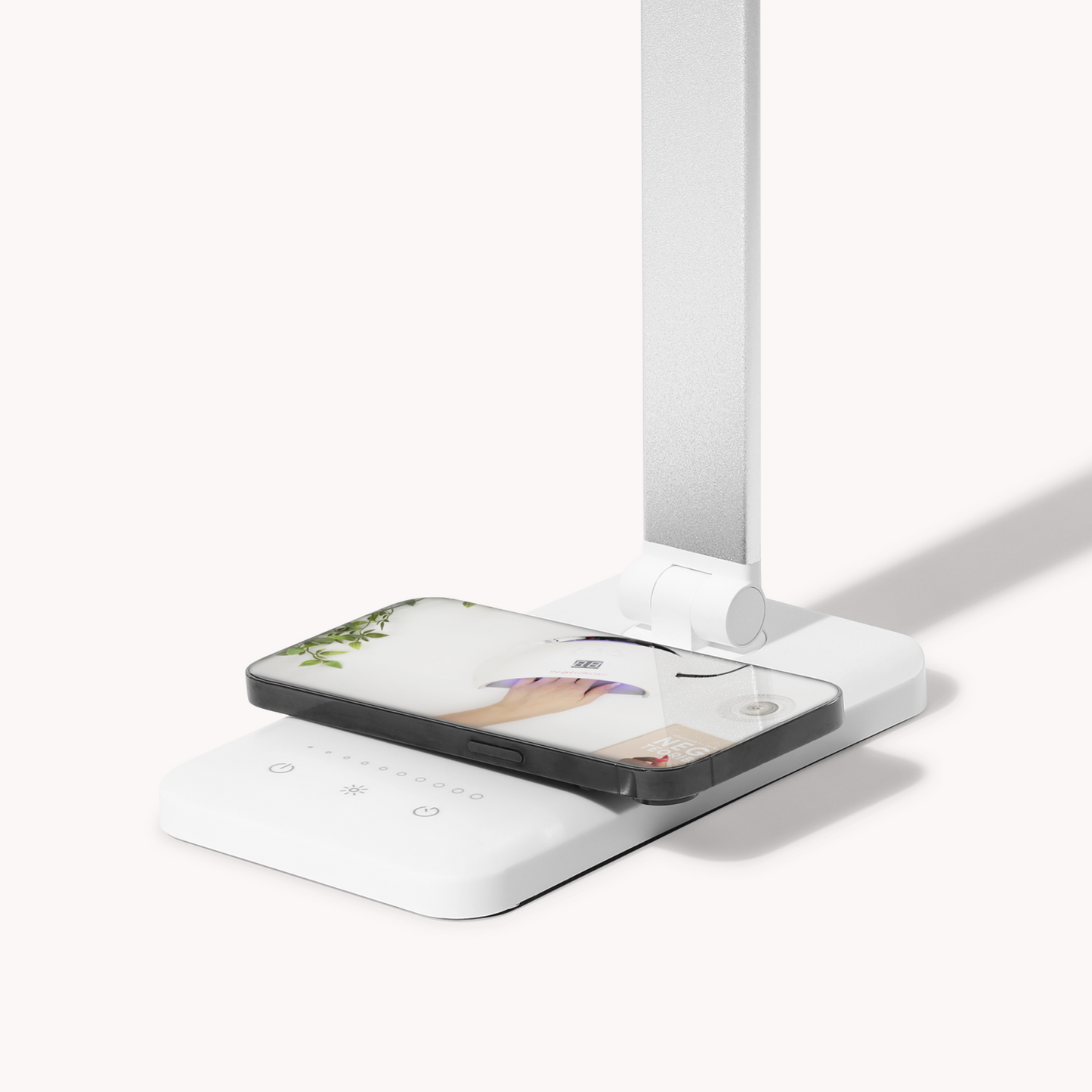 Table lamp for nails