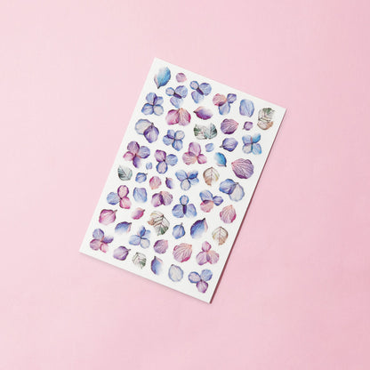 Nail Art Stickers • Watercolor flowers