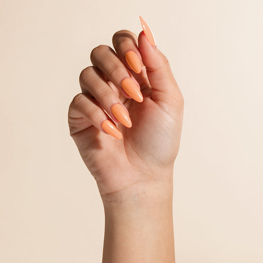 Gel Polish • 642 Orange Blaze (semi-transparent) • 21FREE