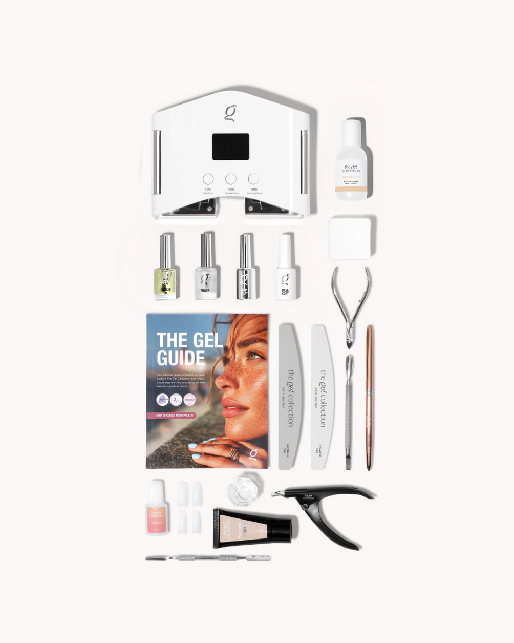 Polygel 21FREE+ Starter Kit with SmartFold UV/LED lamp