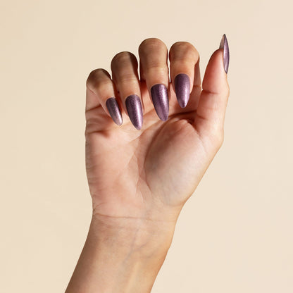 Gel Polish • 770 Purple Metallic (semi-transparent) • 21FREE