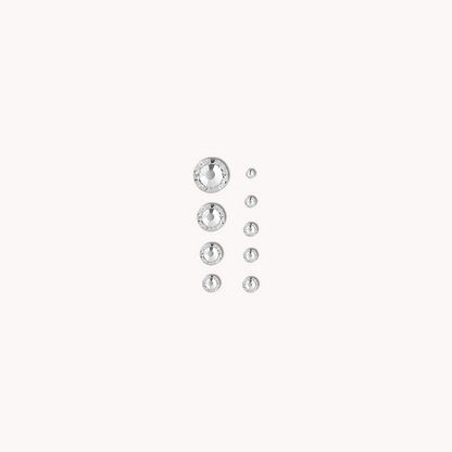 Nail Art Rhinestone • Clear • 1 pc.