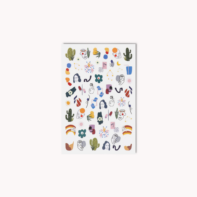 Nail Art Stickers • Abstract