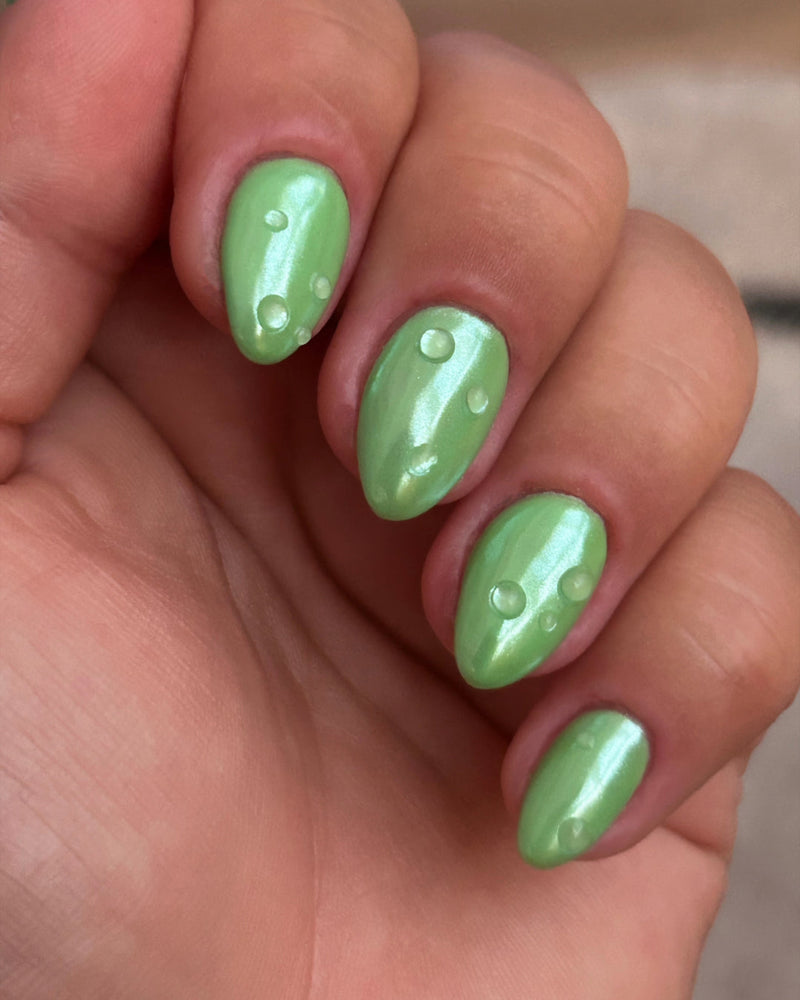 803 Green Leaf + Pearl Powder