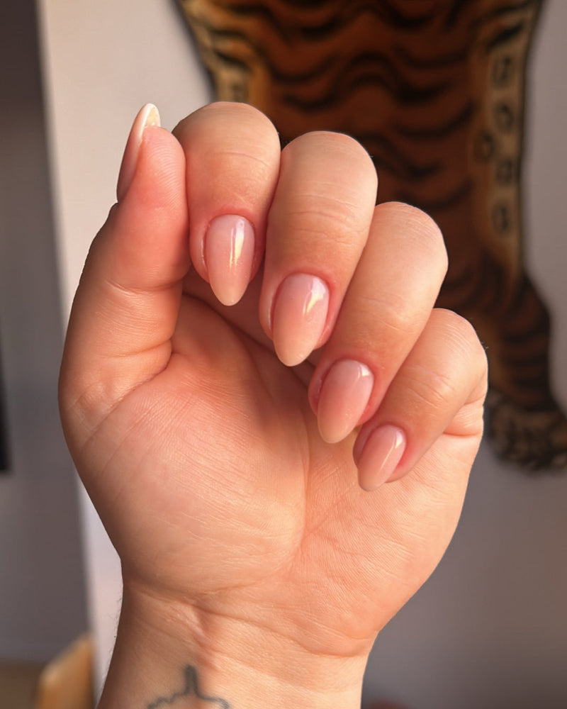 Liquid Builder Gel, Champagne Shimmer