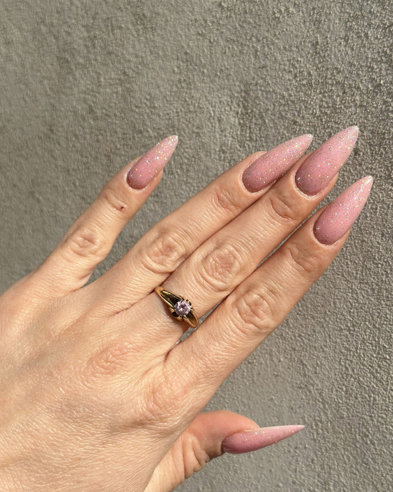 pure pink + 759 glitter crush