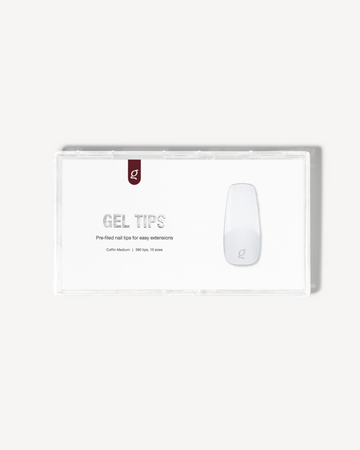 Gel Tips Coffin Medium – box