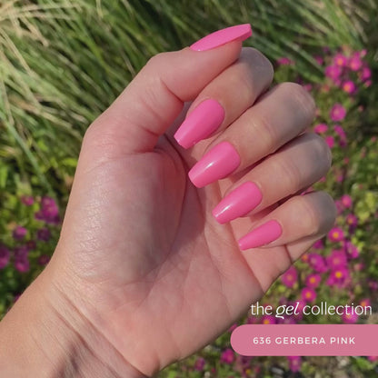 Gel Polish • 636 Gerbera Pink • 21FREE