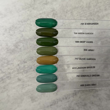 Gel Polish • 608 Dark Mint • 21FREE