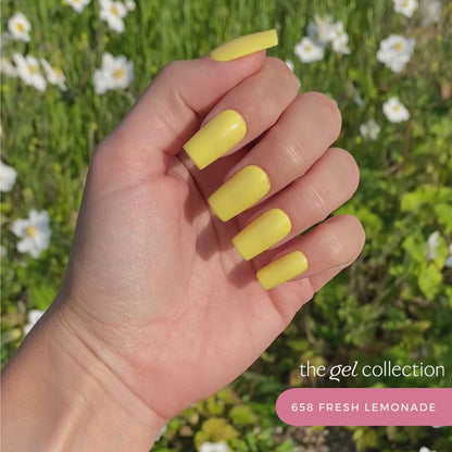 Gel Polish • 658 Fresh Lemonade • 21FREE