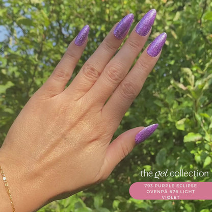 Gel Polish • 793 Purple Eclipse (semi-transparent) • 21FREE