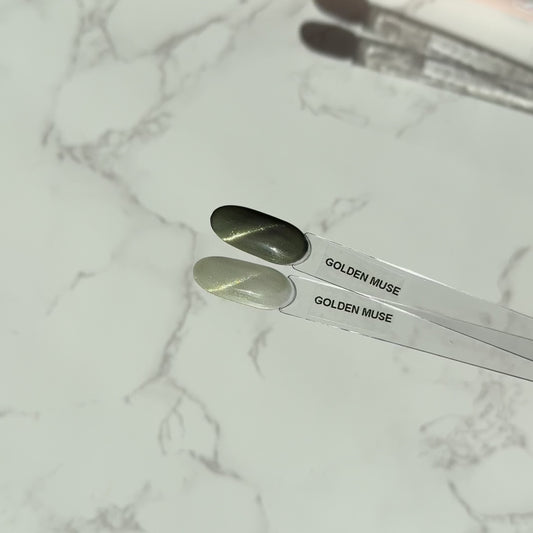 Cat Eye Velvet Gel Polish • Golden Muse • 21FREE • The Gel Collection™