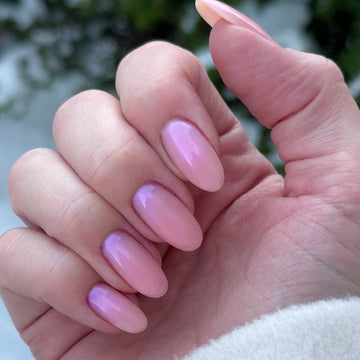 Gel Polish • 741 Pearl Pink Haze (transparent) • 21FREE