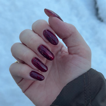 Gel Polish • 778 Wine Glam (semi-transparent) • 21FREE